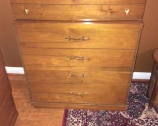 mid century Bassett chest of drawers #1