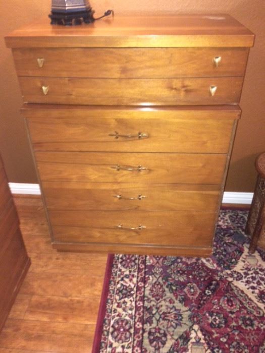 mid century Bassett chest of drawers #1
