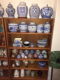 Some of the selection of Asian pieces