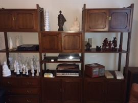 mid century wall unit - modular design