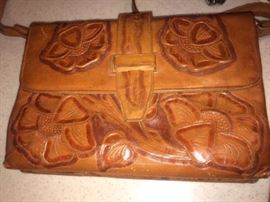 1950's leather purse