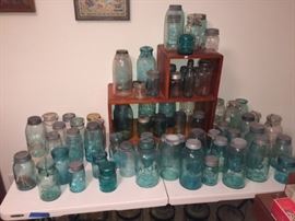 Ball jars and Kerr jars