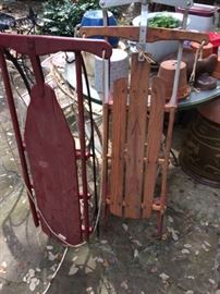 vintage sleds