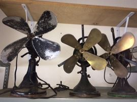 vintage electric fans - all working  (1 left)