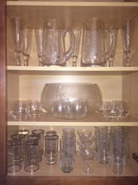 vintage glassware