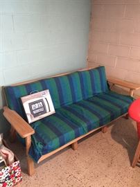 Brandt ranch oak sofa