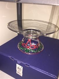Swarovski holiday bowl