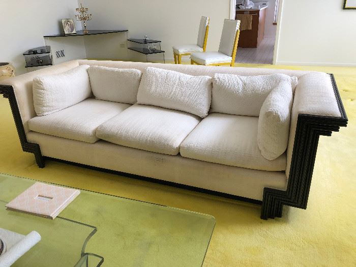 Interior Craft Oriental Custom Sofa's A pair