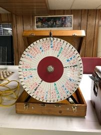 J & R Enterprises Portable Vintage Prize Wheel 60 slots