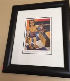 "Breakfast at Lucy's" art by Will Rafuse