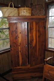 Cedar armoire 