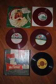 A small portion of 45s.  Others range from Perry Como, Neil Sedanka and Chubby Checker!
