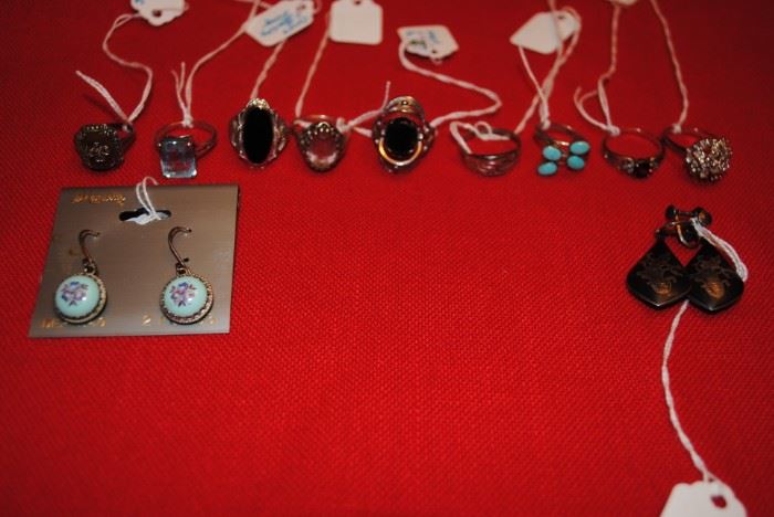 Sterling silver pieces