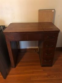 Beautiful Oak Cabinet for Kenmore sewing machine