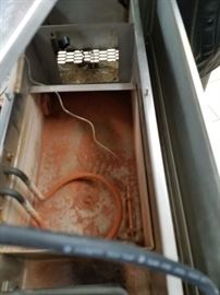 Hatco Flav-R-Savor #FSDT-1 table top glass table top lighted & rotating holding cabinet/pizza warmer 22.5"W x 22.5"D x 32.75"H (Works but needs a fan) $400