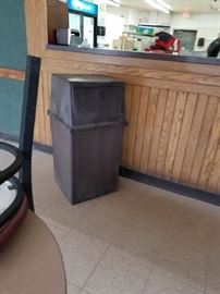 Cambro poly trash receptacles $100 each 2 available