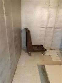 Cambro model# CD1826H poly dishwasher rack cart on wheels $150