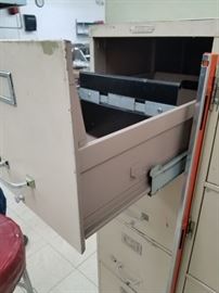 Vintage Hon or SteelMaster 4 drawer vertical file cabinets $75 each
