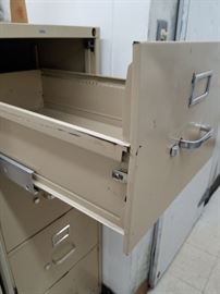 Vintage Hon or SteelMaster 4 drawer vertical file cabinets $75 each