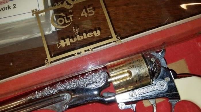 Colt 45 toy gun by Hubley