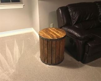Medium Barrel End table