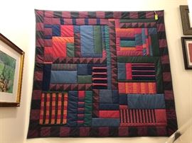 Quilt measures 54" x 52"