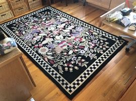 rug measures 98" x 62"