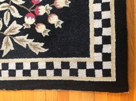 rug measures 98" x 62"