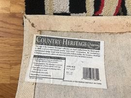 rug measures 98" x 62"