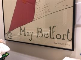 Framed art measures 23.5" x 31"