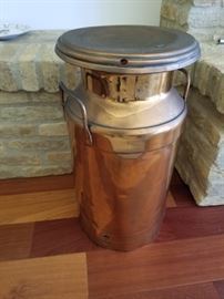 Beautiful copper urn