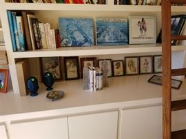 Lots of books ... great selection of cookbooks