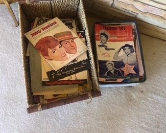 Vintage Sheet music from 1940's to 1970's