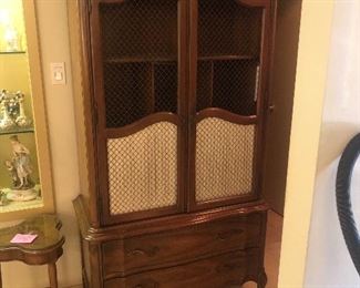 Pair of Chifferobes by White Furn Co. 1960's French Provincial