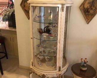 Antique round curio 