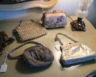 Beaded vintage evening bags
