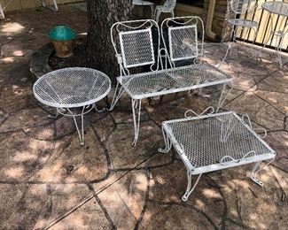 Vintage Metal patio furniture