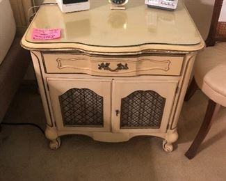 Matching White Furn Co French Provincial night stands