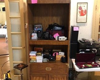 Campaign style bookcase