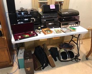 Vintage stereo Equipment and speakers