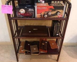 Stick and ball antique shelf