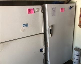 Frig and Freezer both Whirlpool