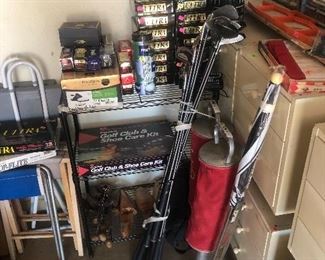Golf balls, clubs, accessories too much to list!