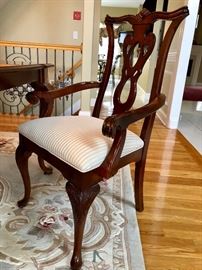 Thomasville Chippendale Inspired Formal Dining Chairs