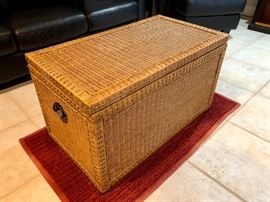 Pier 1 Woven Wicker Lindi Truck