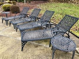 Chaises, Tables, Benches, Chairs, So Much to Choose for Any Yard