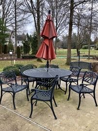 Quality Fortunoff Backyard Outdoor Cast Aluminum Furnishings