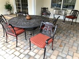 "Naples" Cast Aluminum Outdoor Living Sets