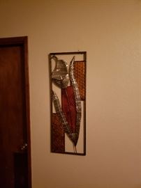 Metal wall art