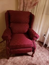 Comfy wing chair